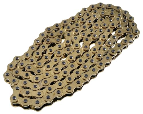 Mofa Kette goldfarben Teilung 415 x 122 kompatibel mit Sachs Moped Hercules Prima M 2 3 4 5