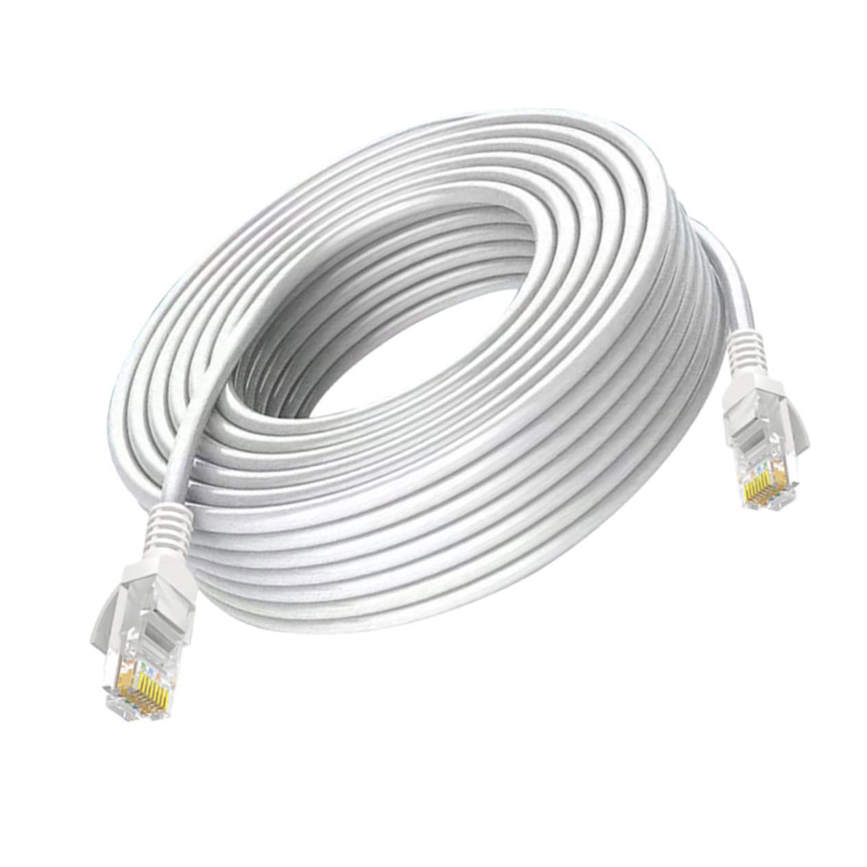 Housoutil 1pc Cat5e Ethernet Cable Network Cable Routers Connection Wire Tinned Core Gigabit Water-Resistant