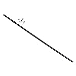 US Weight 3-Piece 54 x 1 Exercise Barbell Set - Includes 2 Spring Clips - 150lb Max Weight Rating - Perfect Workout Barbell for Home Gym or Travel