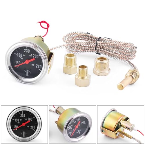 Erchon 7-123 Mechanical Water Temp Gauge | 52mm - Image 4