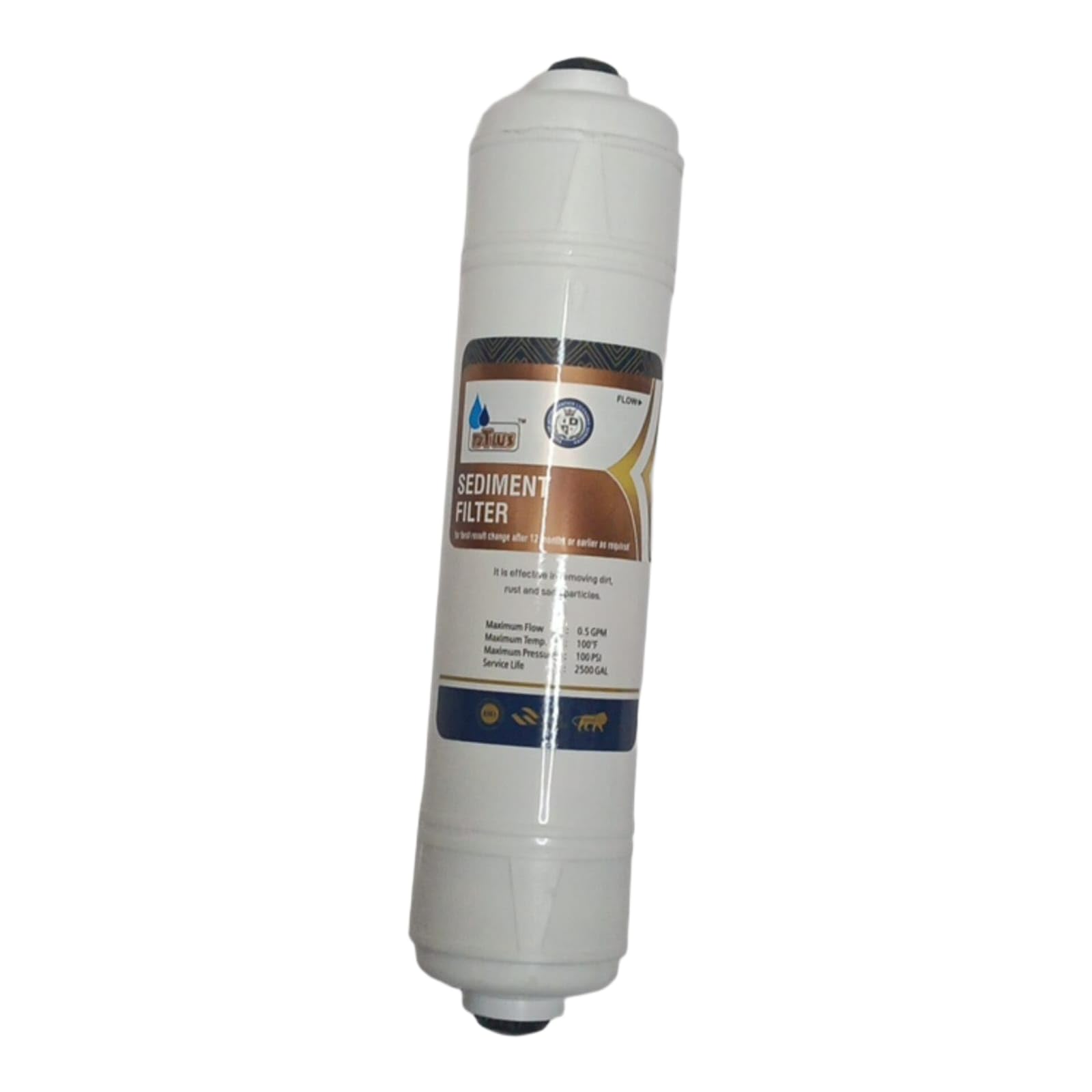 Delta Tech Inline Carbon Filter Cartridge – Improves Water Taste & Removes Odor – Universal Fit for RO Systems – Compact, Efficient & Easy to Replace-image-34