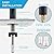 SpiroPure Air Gap RO Faucet, Matte Black/Oil Rubbed Bronze, Reverse Osmosis Replacement Water Filter Faucet, 3-Line Filtered Faucet, SP-FC210-BK