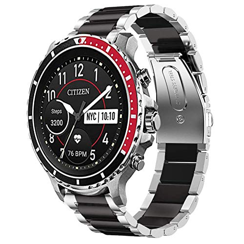 Compatible with Citizen CZ Bands, YOUkei Stainless Steel Metal