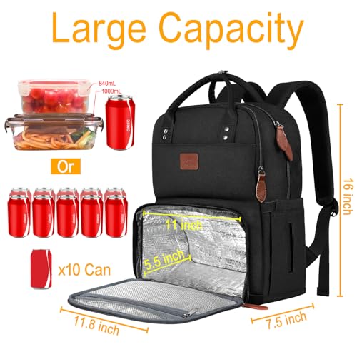 MATEIN Work Backpack with Lunch Box