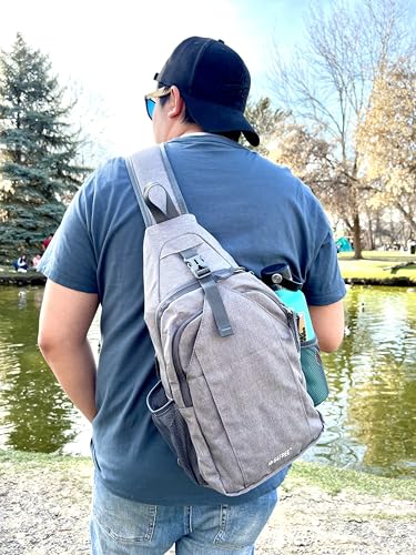 Image of G4Free Sling Bag for Men Women, RFID Blocking Crossbody Bag, Daily, Travel