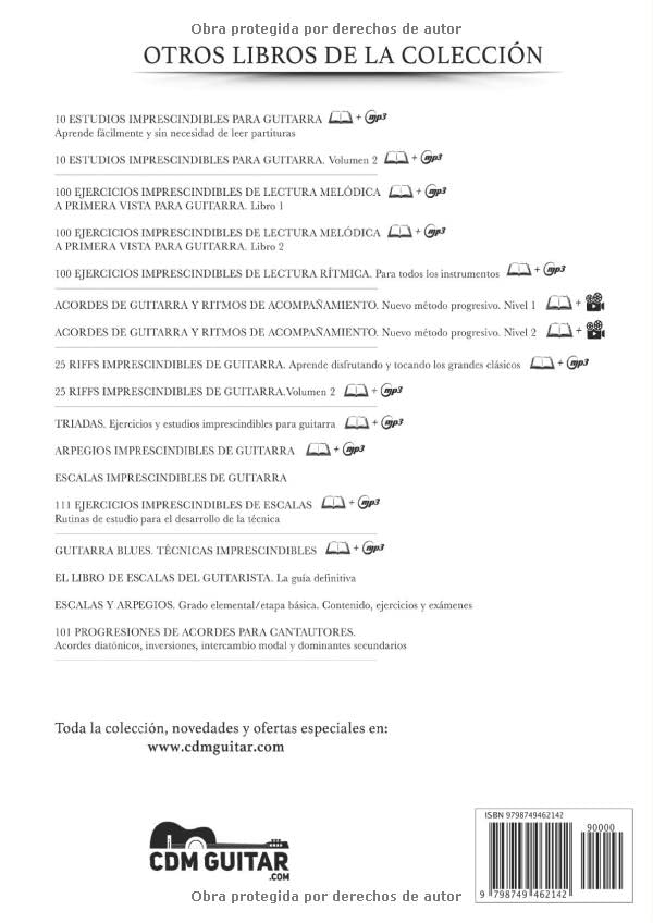Miniatura 2 de 30 canciones de guitarra para principiantes Incluye tablatura, gráfico de los acordes y 60 pistas de audio (Spanish Edition)