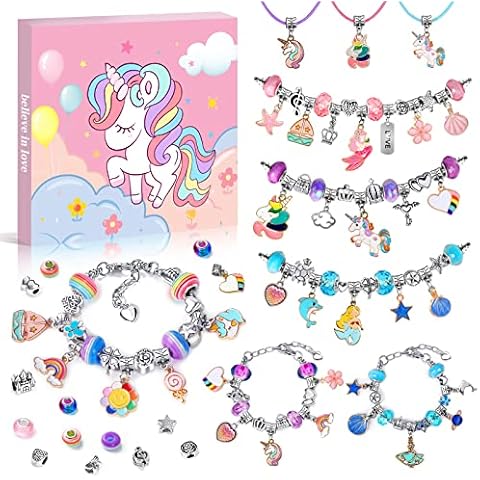 Kit para Hacer Pulseras Niñas Joyas Manualidades Niñas Cover