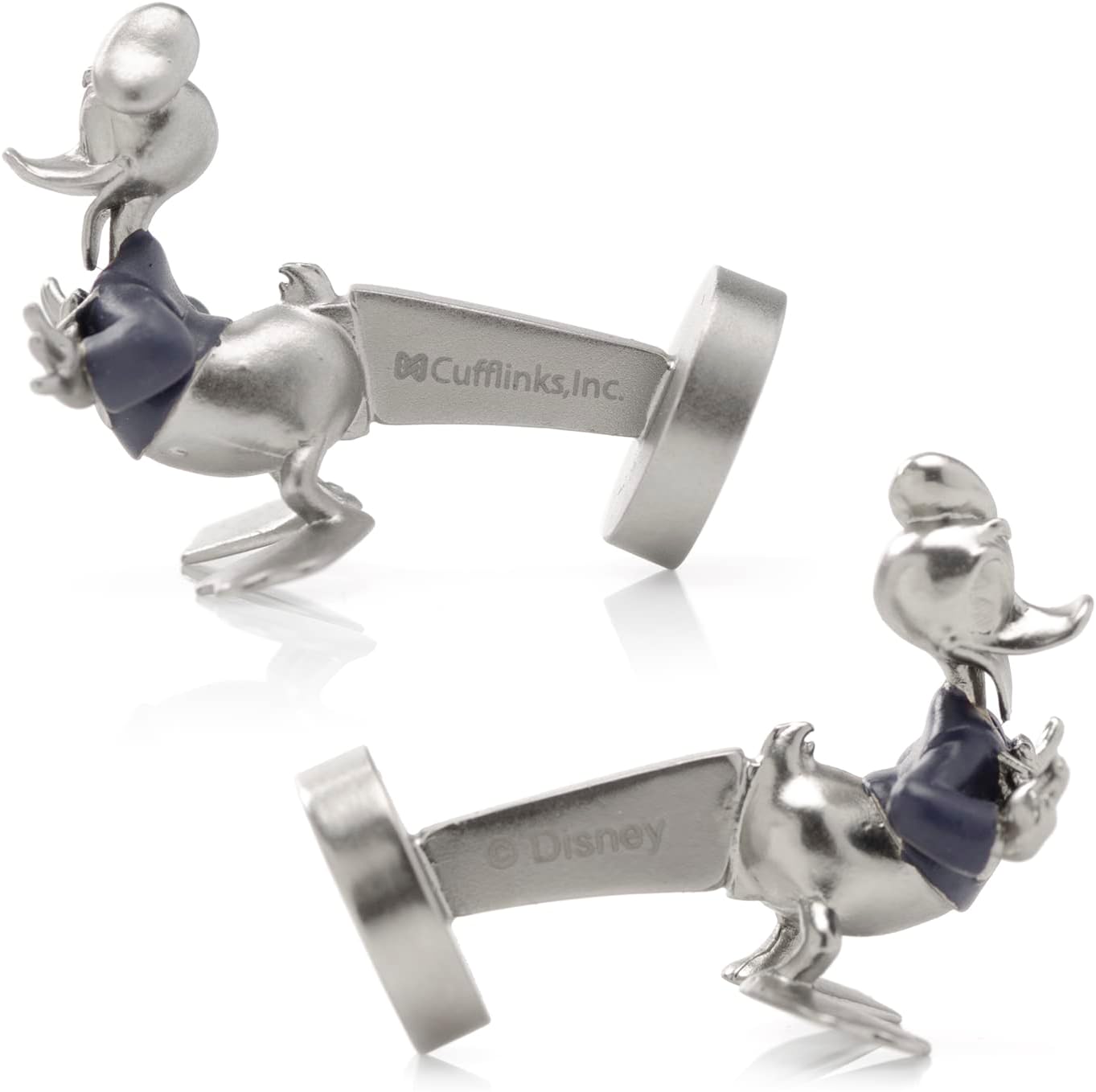 D100 Donald Duck 3D Enamel Cufflinks