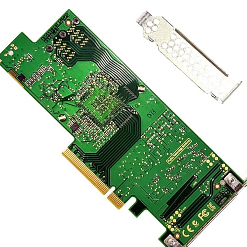 Image of SAS HBA Card Compatible with 9211-8i & LSI 9300-8i IT Mode PCIe SATA Expansion Card, 8-Port 12Gbps PCIe 3.0 x8, SAS Expander Support, HBA Controller with 2X SFF-8643 to 4X SATA Cables for ZFS TrueNAS