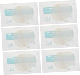 Hemoton 6 Pçs Adesivos De Ronco Crianças Ferramentas Vendas Para Adultos Tapa-Olho Para Olho Preguiçoso Tapa-Olho Ambliopia Tampa Ocular Bandagem Pirata Tecido Não Tecido Tapa-Olho Branco