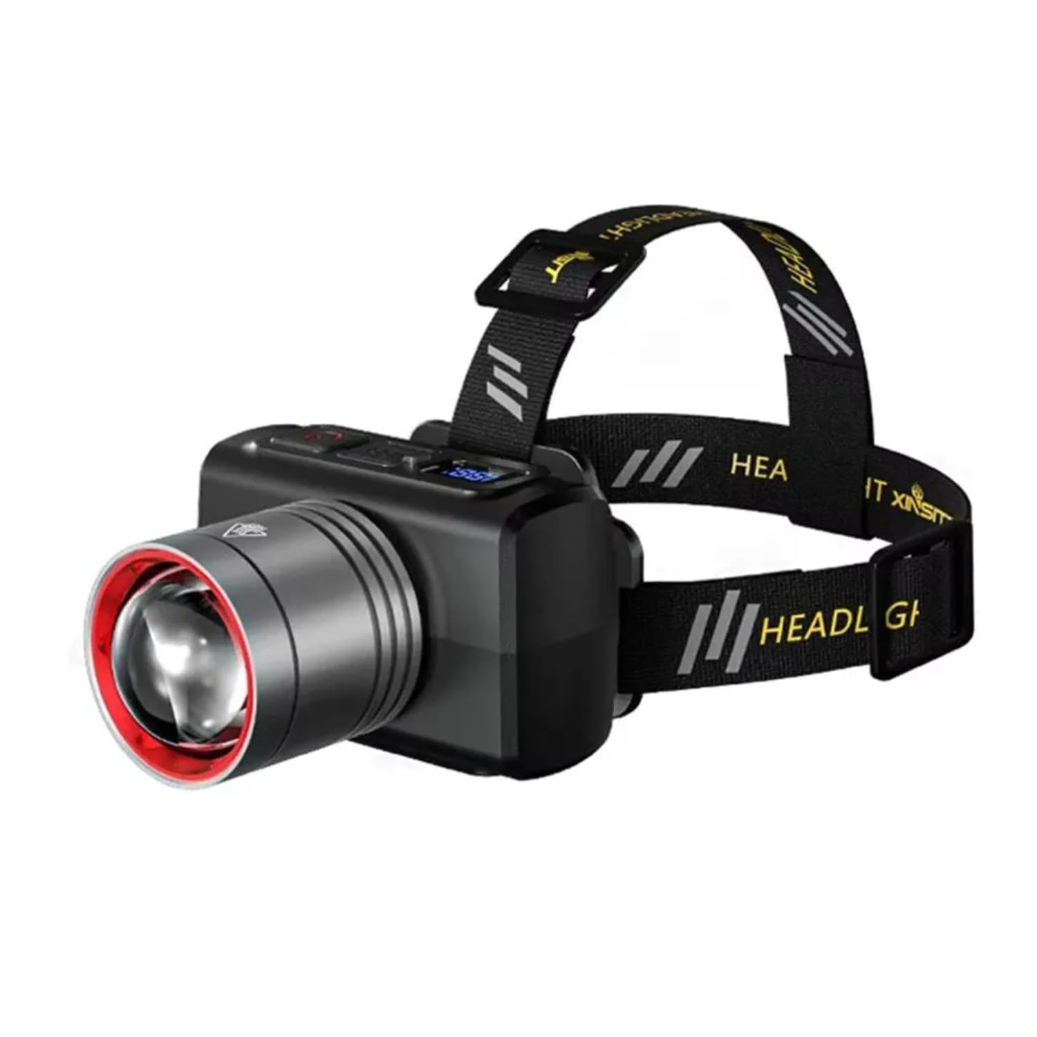 Drumstone Rechargeable LED Headlamp with Motion Sensor, Waterproof Head Torch Flashlight with 5 Light Modes, Adjustable Hands-Free Headlight for Camping, Trekking, Cycling & Emergency Lighting-image-35