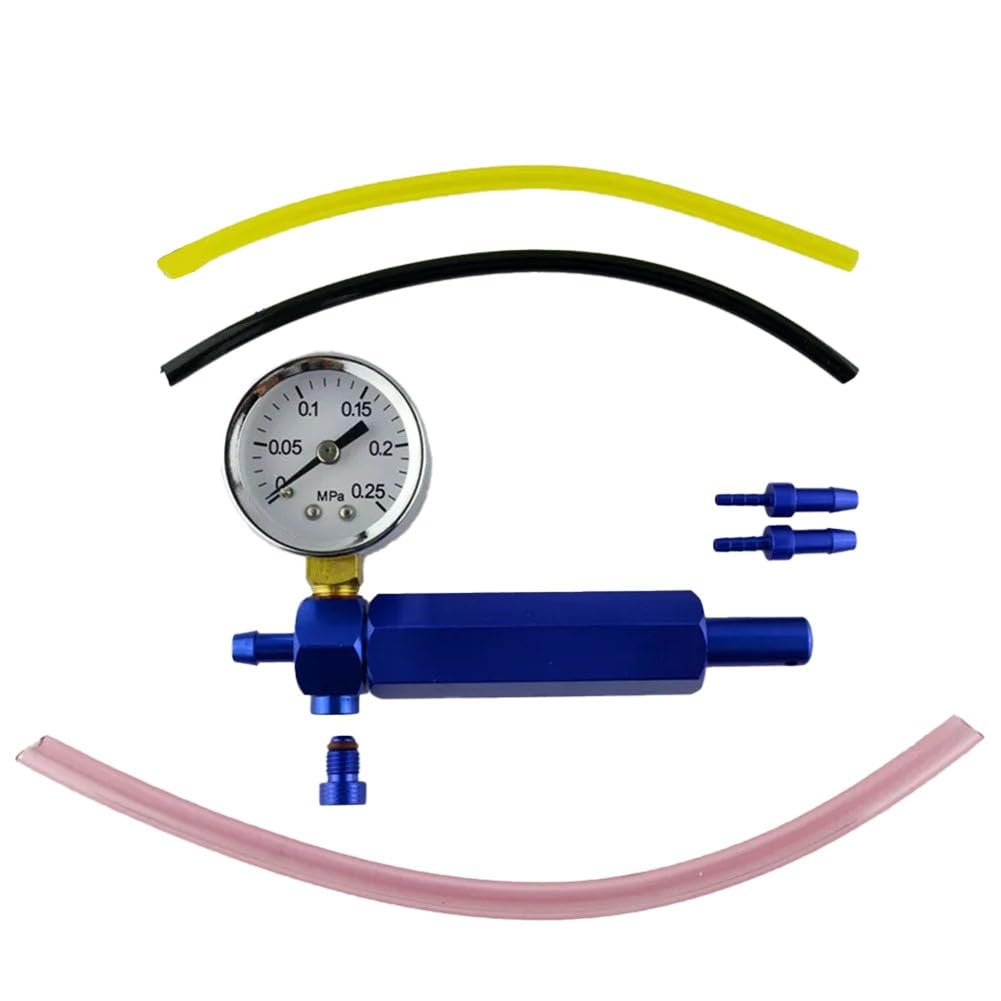 Testeur de fuite de carburateur, kit de manomètre, outil 15 PSI pour 57-21, 705-020, cadran en métal pour réparation de moteur à 2 temps