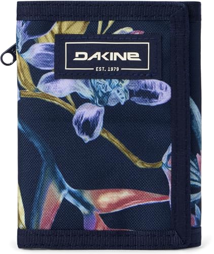 Image of Dakine Trifold Wallet for Men, Vert Rail Wallet RFID Blocking, Slim Durable Mens Wallet with Coin Pocket, Hook & Loop Closure, Hanalei