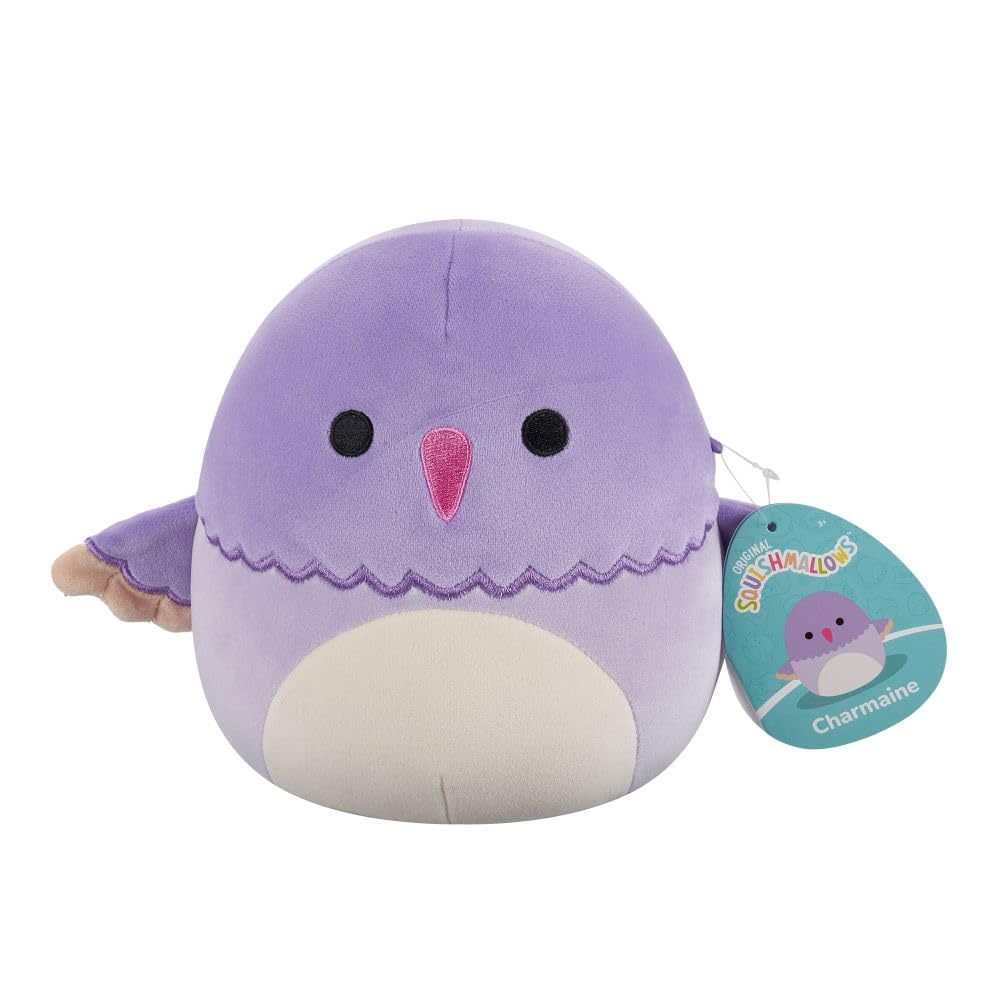 Squishmallows Original 7.5-Inch Charmaine the Violet Crowned Hummingbird, Violet Hummingbird, 19.05 cm - Image 2