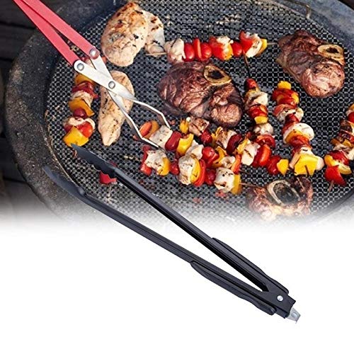 Pinces de cuisson en acier inoxydable robuste de 9-14 pouces, durabilité et élégance noire B - 4