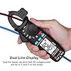 BSIDE ACM91 Pinza Amperometrica AC DC 1mA Multimetro Digitale TRMS a Pinza 6000 Conteggi Auto Range Tester di Tensione Continuità Temperatura Resistenza Capacità NCV Tester per Dispersione Elettrica