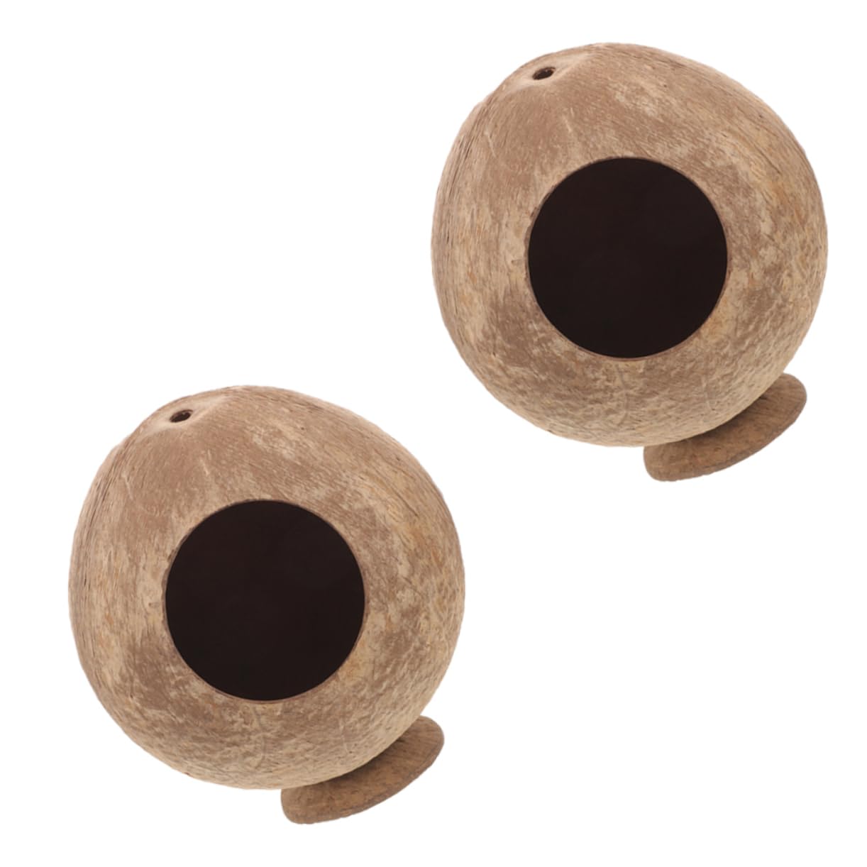 PRETYZOOM 4 Pièces Jouet Nid De Hamster Cachette De Hamsters Un Hamster Frappe Une Maison Cachette De Rat à La Maison Accessoires De Jouets De Cachette De Cobaye Coquille De