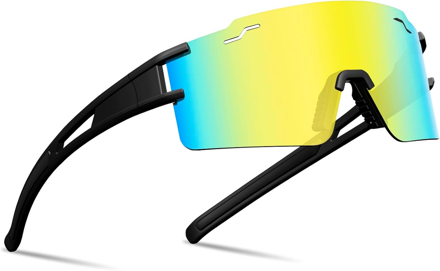 FMY Polarized Sports Sunglasses for Men Women,UV Protection MTB Cycling Glasses