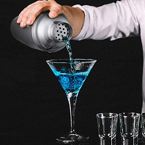 Professionele Bar Accessoire Tool Party Essential Cocktail Mixing Kit Roestvrij Staal Inclusief Meetbekers Zeefgieters… - Afbeelding 5