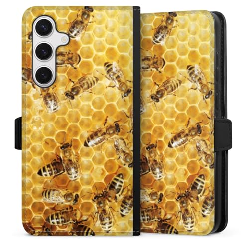 Etui pour Samsung S24+ DeinDesign folio magnétique housse de protection motif insecte abeille