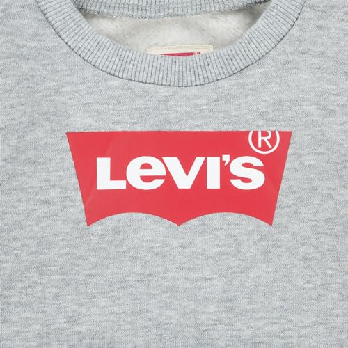 Levi’s Kids Batwing crewneck sweatshirt Baby Jungen Grey Heather 3 Monate