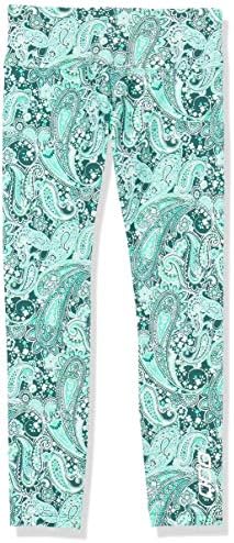 Lorna Jane Women's Paisley Dream Core Ankle Biter Tights, Paisley Print, Medium