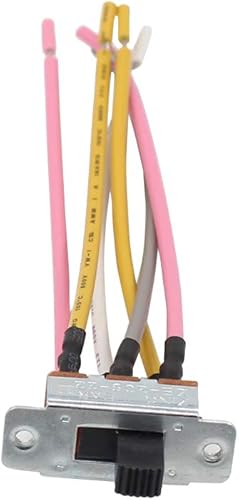 Miniatura 5 de Dirección inversa Interruptor de 6 pines ZE-209-22 reemplaza a SL13B para ventilador de techo 3A 250VAC o 6A 125VAC