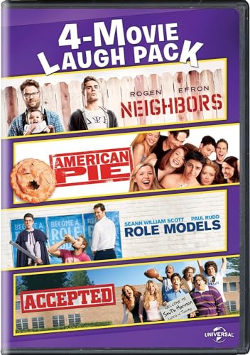 Películas American Pie Neighbors Role Models y Accepted en DVD americano original 2
