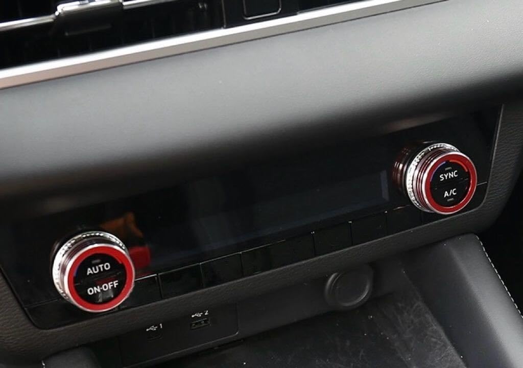 アウトランダーPHEV GN系 エアコンダイヤルカバーD233c