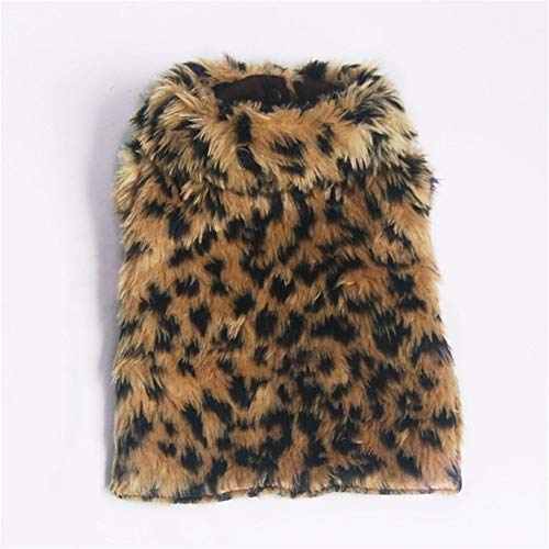 BGDRR Leopard Dog Coat Giacca Invernale Vestiti