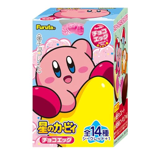 フルタ製菓 星のカービィ チョコエッグ 10個入り BOX 食玩 カービィ [クール便発送]のサムネイル