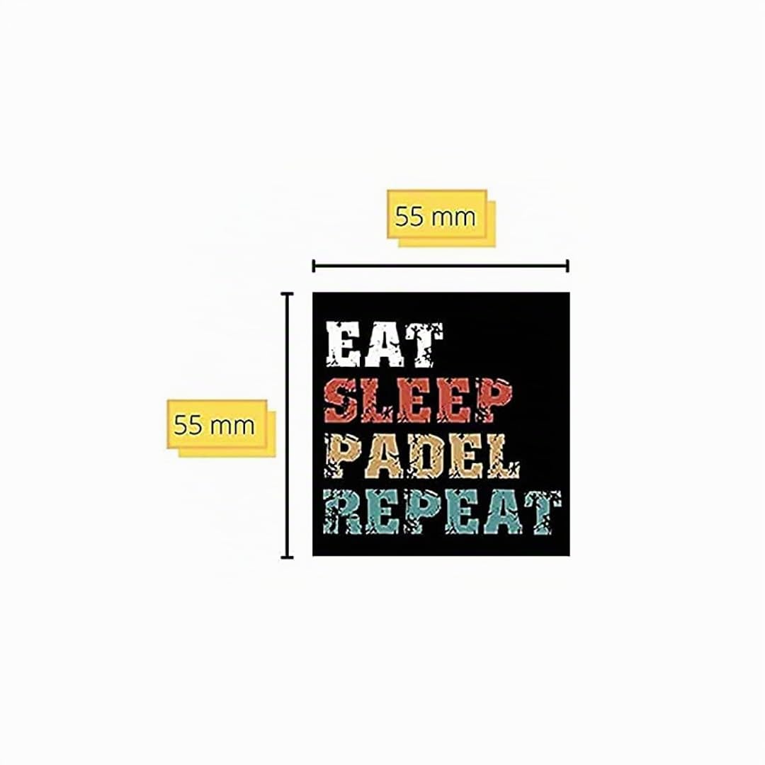 Schwarzer Padel-Schlägerschutz mit rauer Oberfläche für zusätzlichen Schutz + Padel-Aufkleber 35 x 370 mm