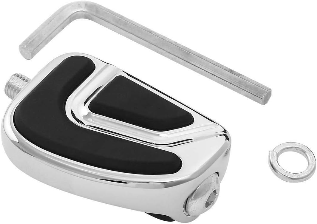 TCMT Chrome Aluminum Airflow Shifter Peg Fit For Harley All Models 1984-2025 Fat Bob 114 FLFBS Deluxe FLDE Electra Glide Ultra Classic FLHTCU CVO Limited FLHTKSE
