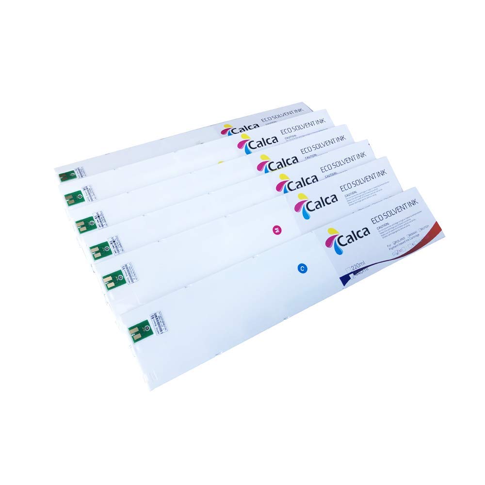 CALCA 440ml Eco-Sol Max Ink Cartridge – Compatible For Roland C M Y K LC LM