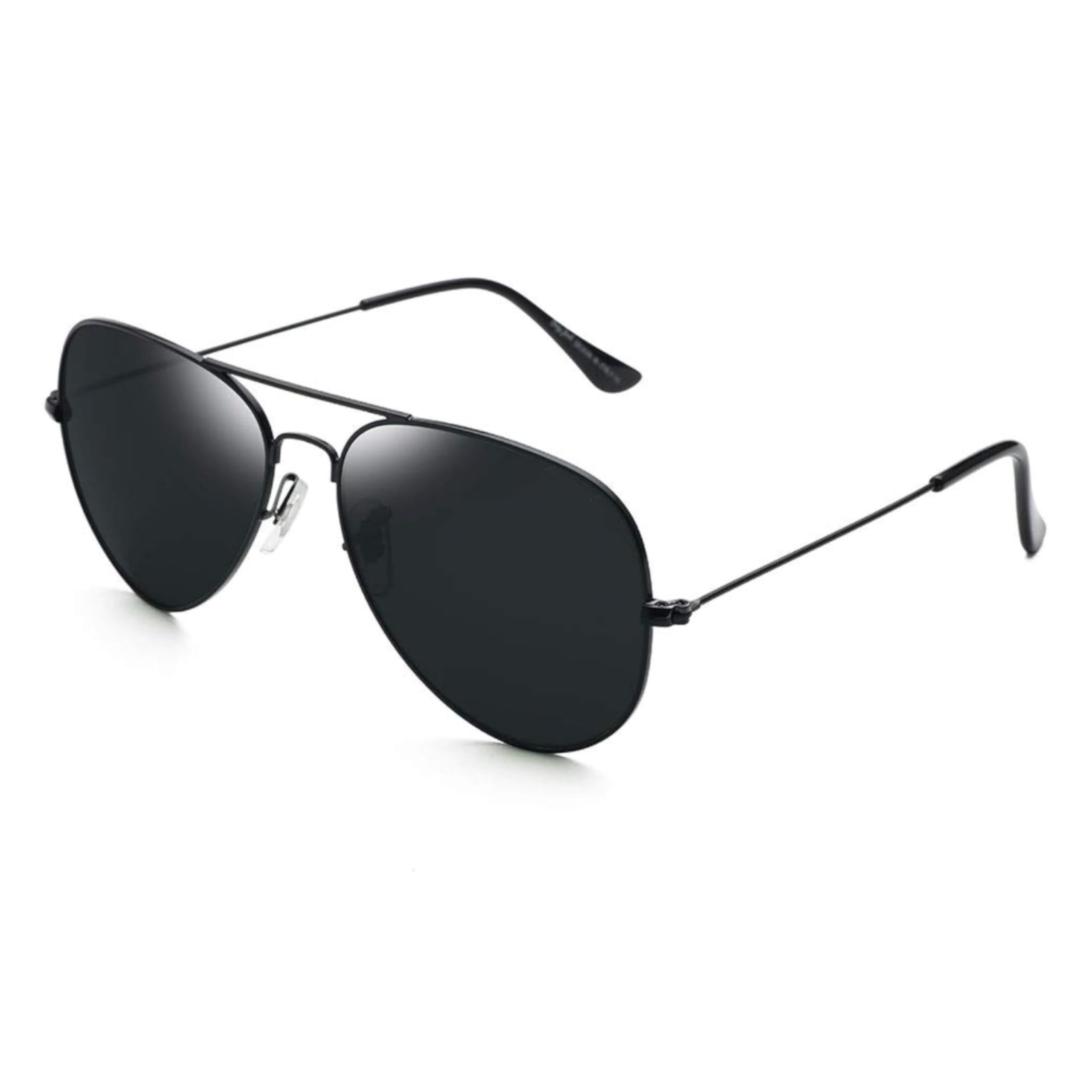 Aviator Sunglasses Glass Lens Metal Frame Classic Military Style Pilot UV Protection Sunglasses for Men Women-image-43
