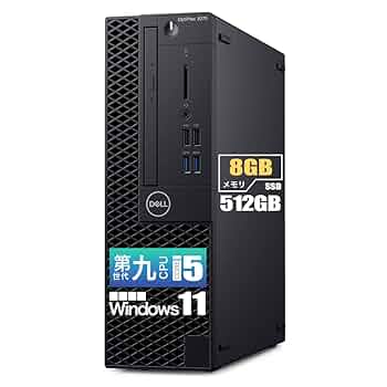 【訳有】DELL Optiplex 3070 第９世代Core i5-9500 Amazon.co.jp: 【整備済み品】 Dell デル Optiplex 3070 SFF 第9