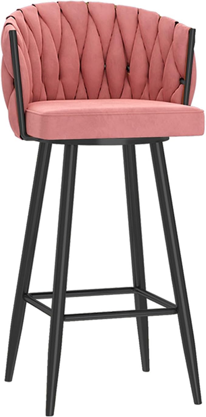 Lsoiup Swivel Bar Stools 1PC, Upholstered Counter Height