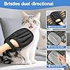 Salhap 2Pcs Pet Hair Removal Glove for Cats & Dogs, 2025 Newly Upgraded Five-Finger Electrostatic Pet Hair Gloves, Reusable Pet Hair Remover Tool for Couch, Clothing, Car Seat,Carpet #2