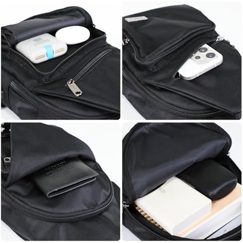 AMJ Sling Bag with Type-C Charging Port