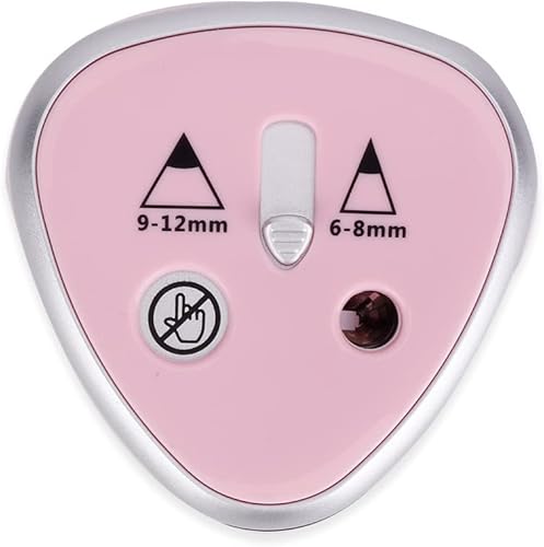Miniatura 7 de SEIWEI Sacapuntas eléctrico automático para lápices de colores de 0.236-0.315 in/0.354-0.472 in, diseño de doble agujero, para adultos, niños, uso