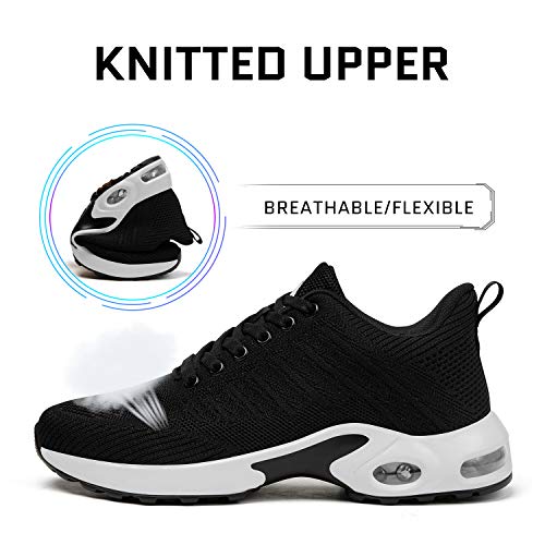 Image of Mishansha Womens Sneakers Air Cushion Running Tennis Shoes Women Lightweight Arch Support Walking Shoes