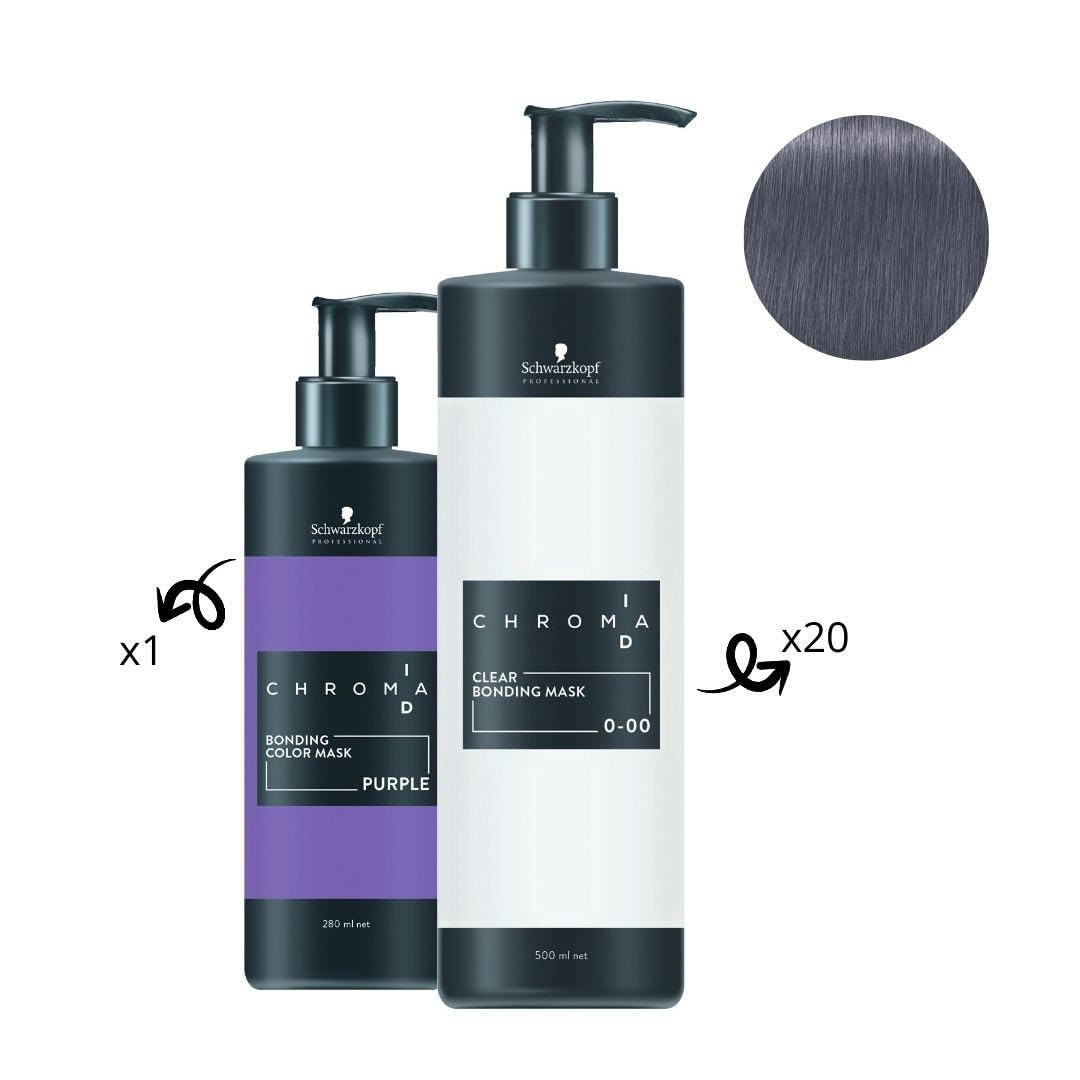 Mascarilla nutritiva pigmentada púrpura ChromaID SCHWARZKOPF 280ML