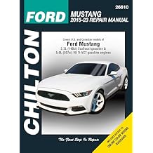 Haynes Chilton متوافق مع دليل إصلاح Ford Mustang 2015-2023 - صور ورسوم بيانية كاملة الألوان مع وصول مجاني عبر الإنترنت إلى المزيد من محتوى الإصلاح