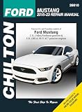 Haynes Chilton Compatible for Ford Mustang (2015-2023) Repair Manual - Full Color Photos and Diagrams with Free Online Access to More Repair Content