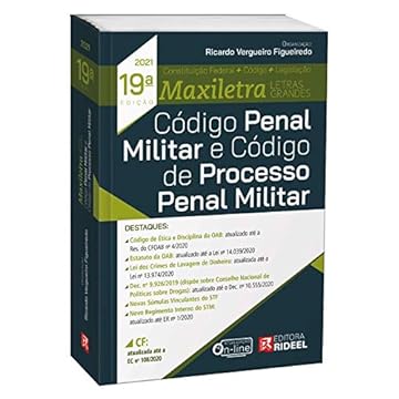 Capa do livro Código Penal Militar E Processo Penal Militar