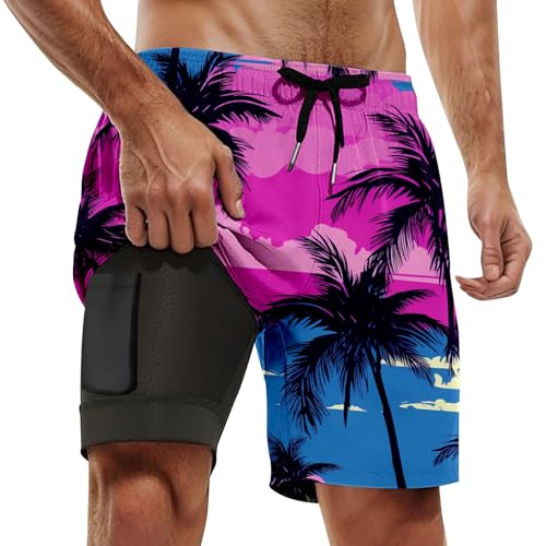 Maillot noir une piece style short de bain hommes pour fitness