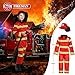 Chillife Toddler Dress up Clothes Boys Dress up Costumes for Play Kids Costumes Firefighter, Police, Astronaut, Doctor Role Play Toddler Toys Christmas Birthday Gift for Girls Age 3-6 Years
