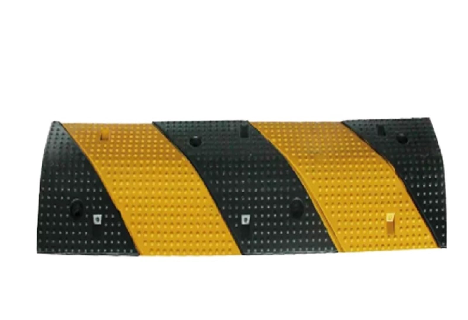 Ground Speed Bumps Rubber Speed Bump Ramp Deceleration Belt, Road Reducer, Cushion Shock Auto Limit Ridge Buffer Zone(Color 7)