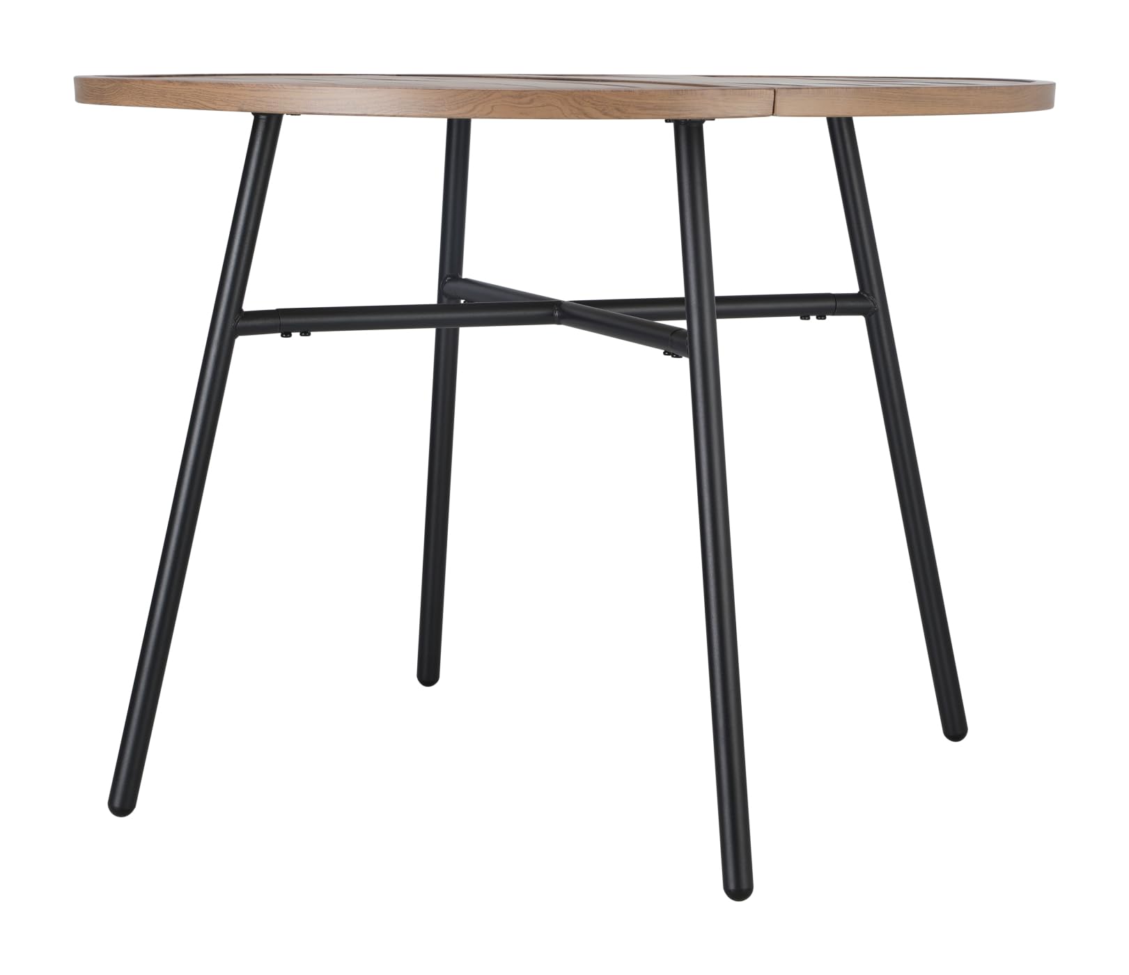 VDD – Table de Jardin – Table d'extérieur – Table Ronde – Fer revêtu – 100 x 73,5 cm