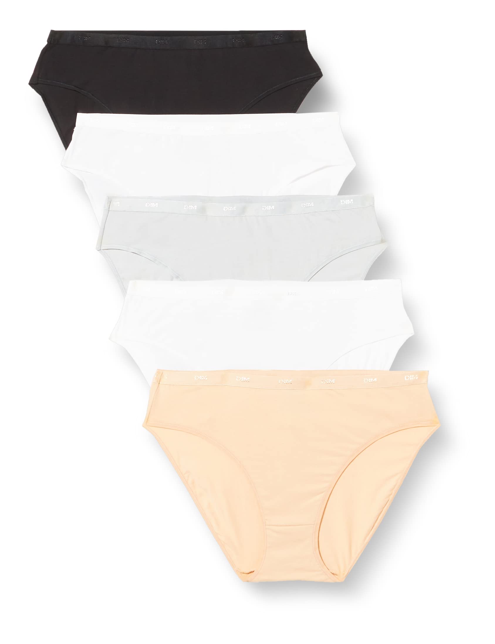 DIMWomen's Les Pockets Ecodim Coton Classique Briefs (pack of 5)